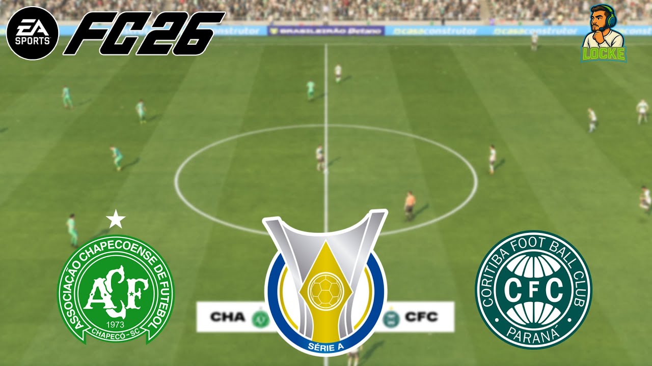 EA FC 26 | CHAPECOENSE X CORITIBA | CAMPEONATO BRASILEIRO | 3ª RODADA DO BRASILEIRÃO