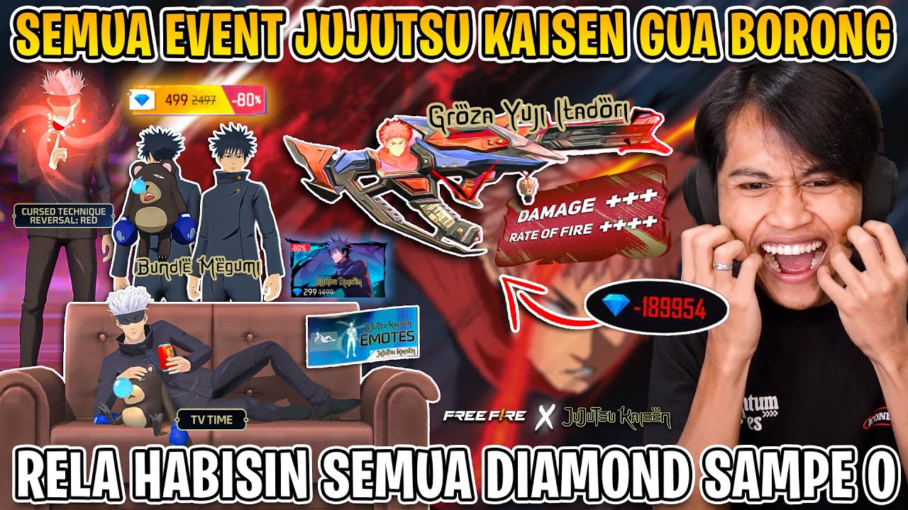 ALDI TV HABISIN SEMUA DM SAMPE 0 !! DEMI DAPETIN SEMUA EVENT JUJUTSU TERBARU !!