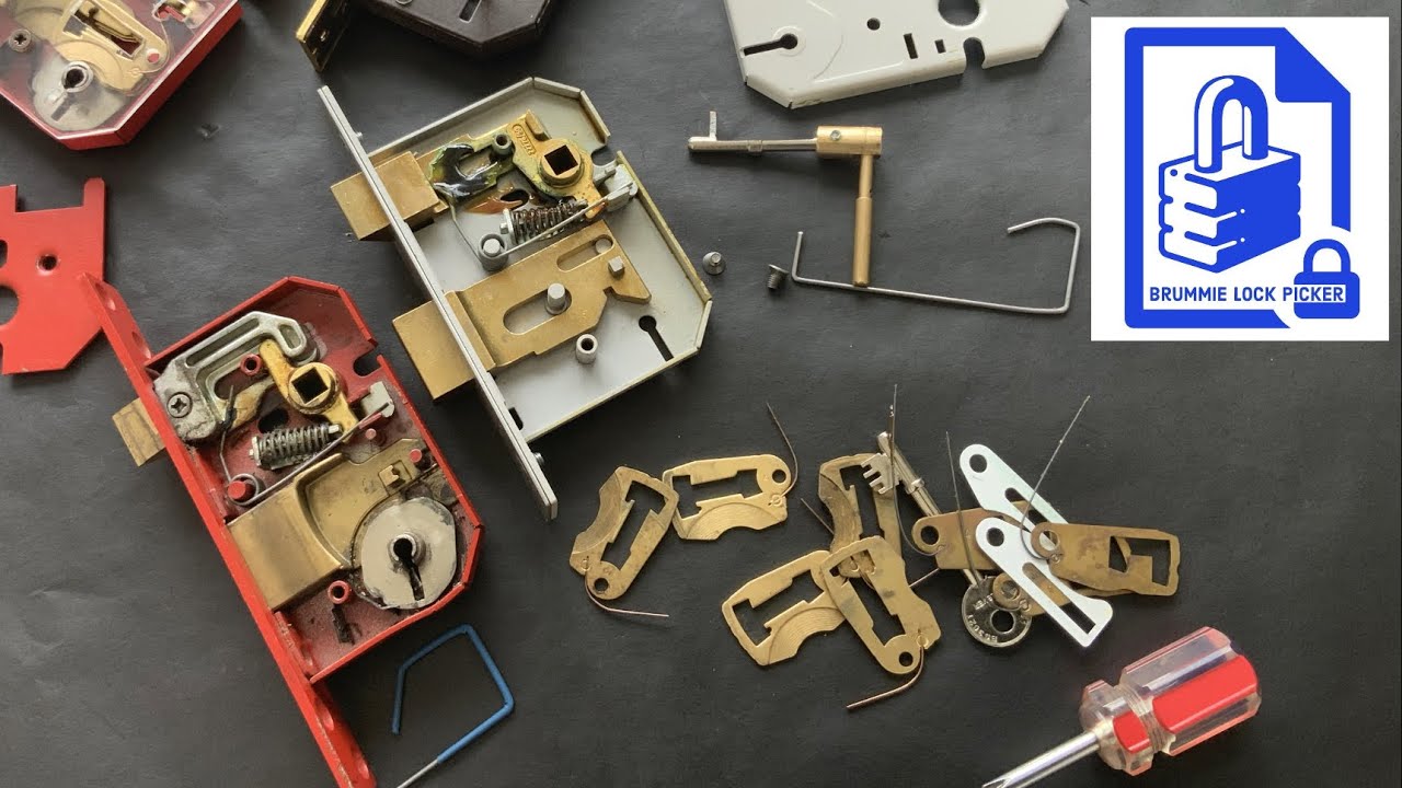 (102) Lock picking for Beginners - How to Tension & Pick Curtain and non Curtain Mortice Lever Locks