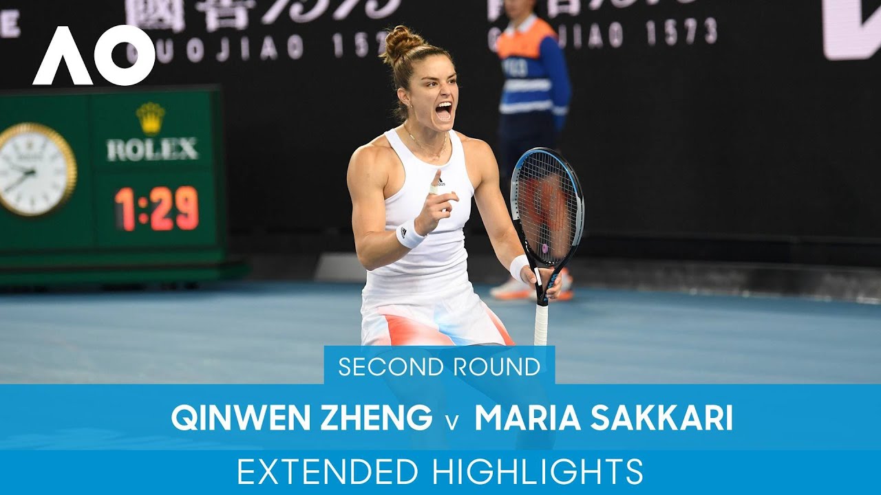 Qinwen Zheng v Maria Sakkari Extended Highlights (2R) | Australian Open 2022