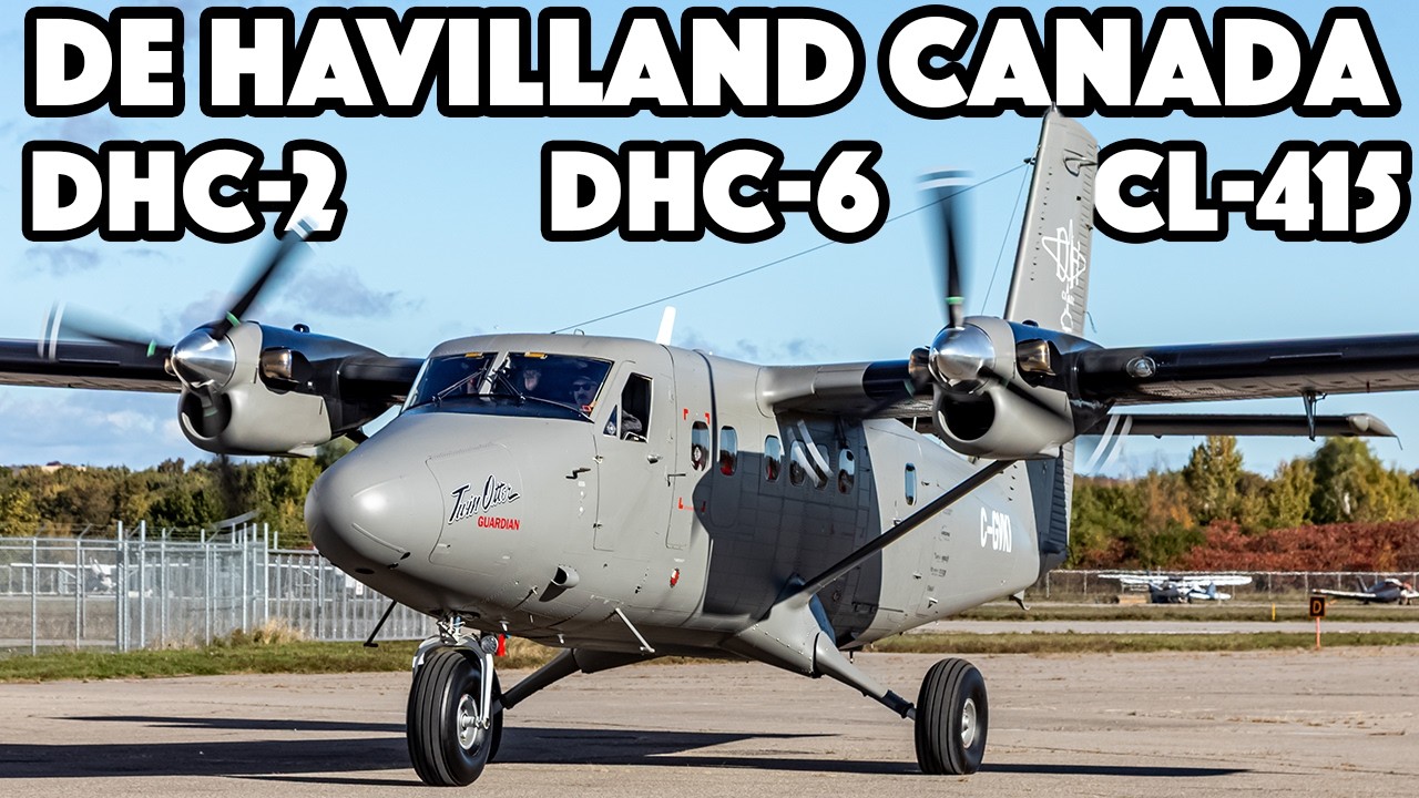 INCREDIBLE De Havilland Canada event at Rockcliffe (YRO): DHC-2, DHC-6 and CL-415!