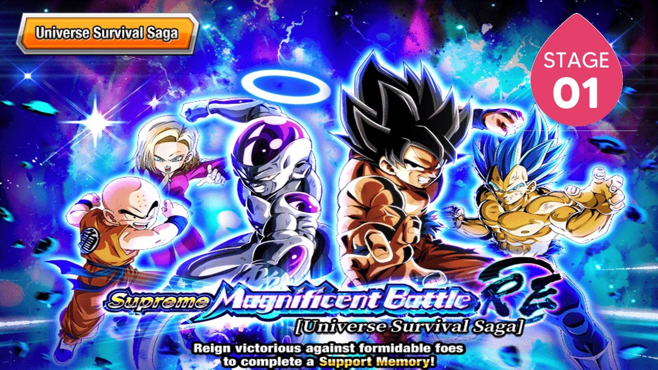 Universe Survival Saga vs Blue Zone RE Stage 1 – Who Survives?!