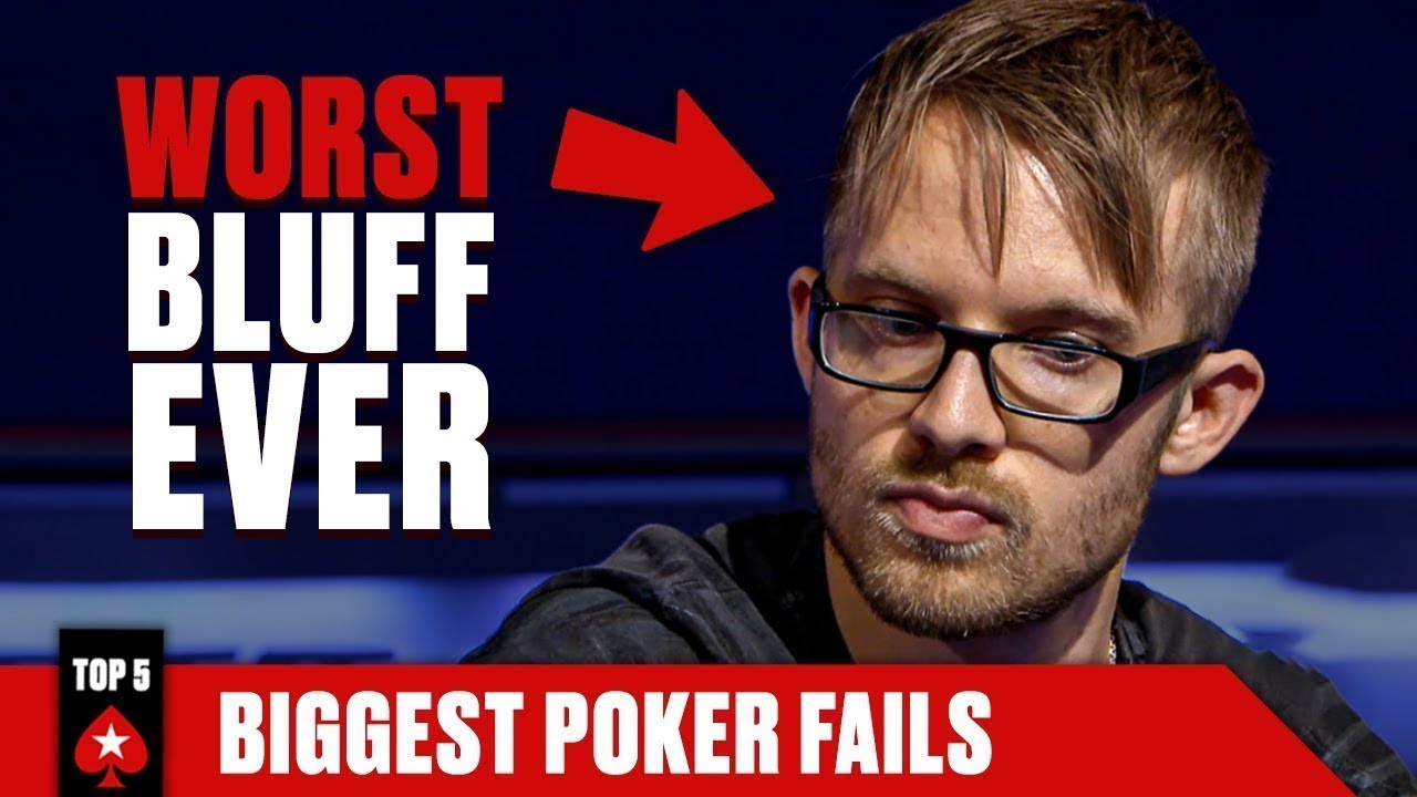 ТОП-5 САМЫХ ГРАНДИОЗНЫХ ПРОВАЛОВ В ПОКЕРЕ ♠️ Топ-5 в покере ♠️ PokerStars