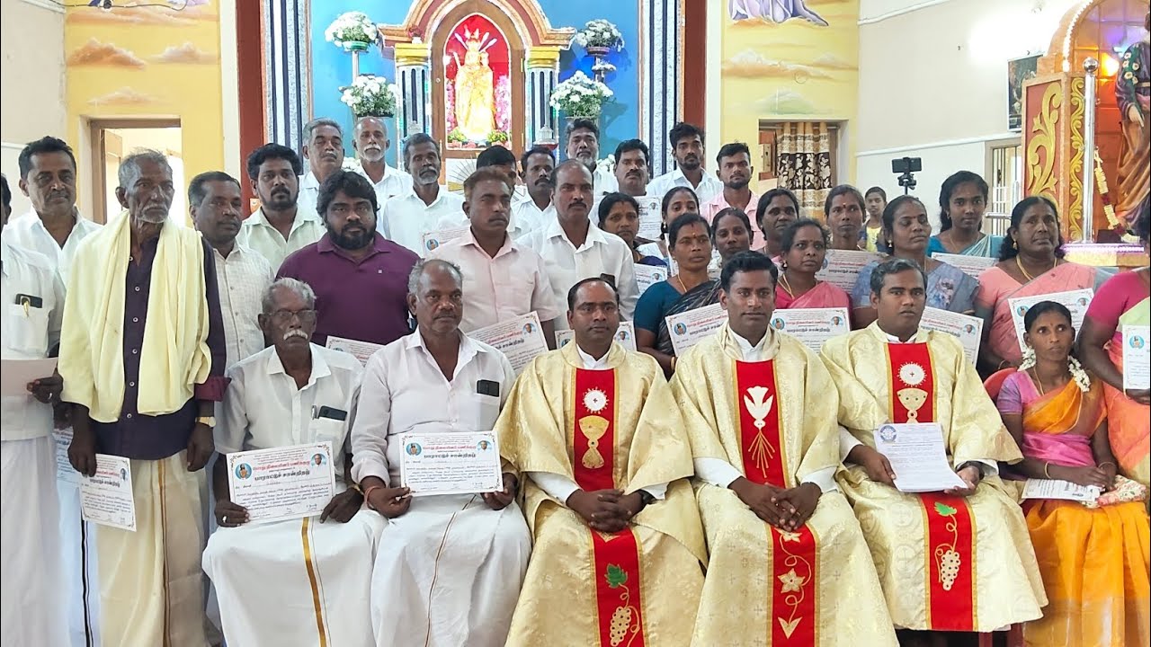 முதல் திருவிருந்து மற்றும் பங்கு அருட்பணி பேரவை பணி ஏற்பு விழா