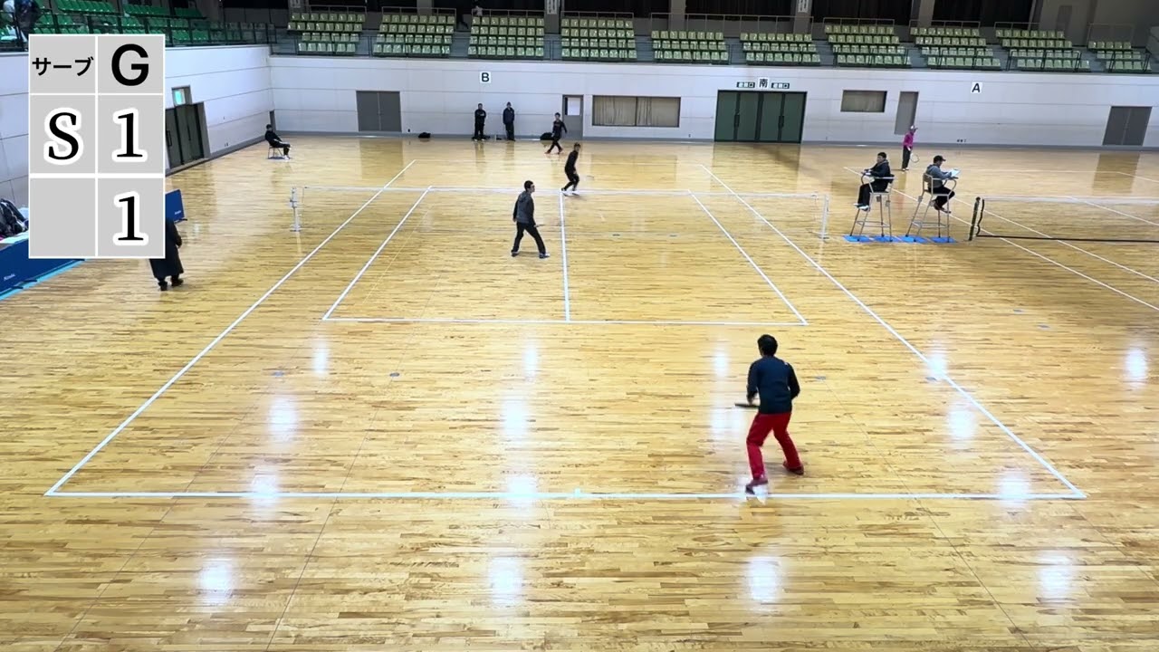 第40回インドアクラブ対抗戦 準決勝