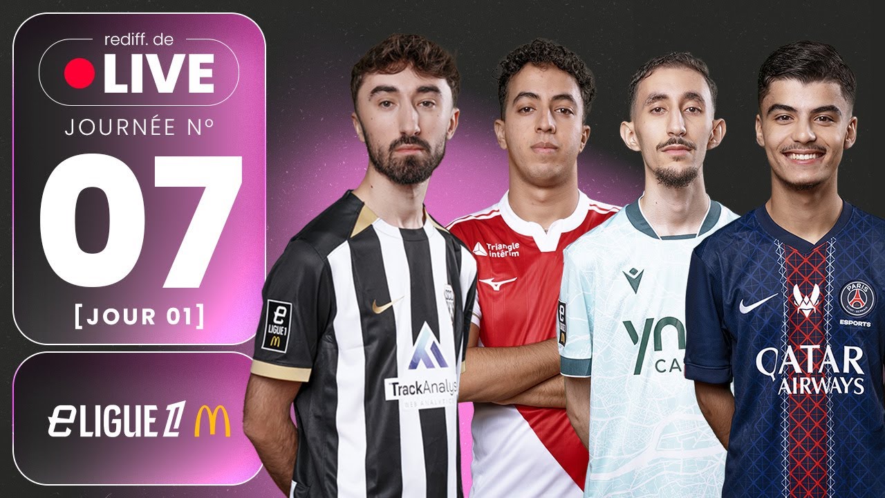 eLigue 1 McDonald's 2026 - 7&egrave;me Journ&eacute;e - Jour n&deg;1 - ANGERS SCO VS AS MONACO / FC NANTES VS PSG