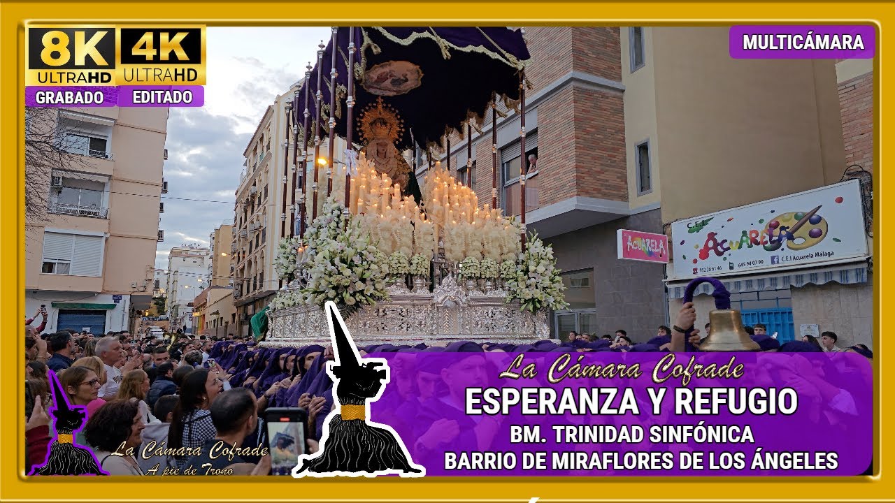 ESPERANZA Y REFUGIO MÁLAGA 2025. BARRIO DE MIRAFLORES. MULTICÁMARA 4K
