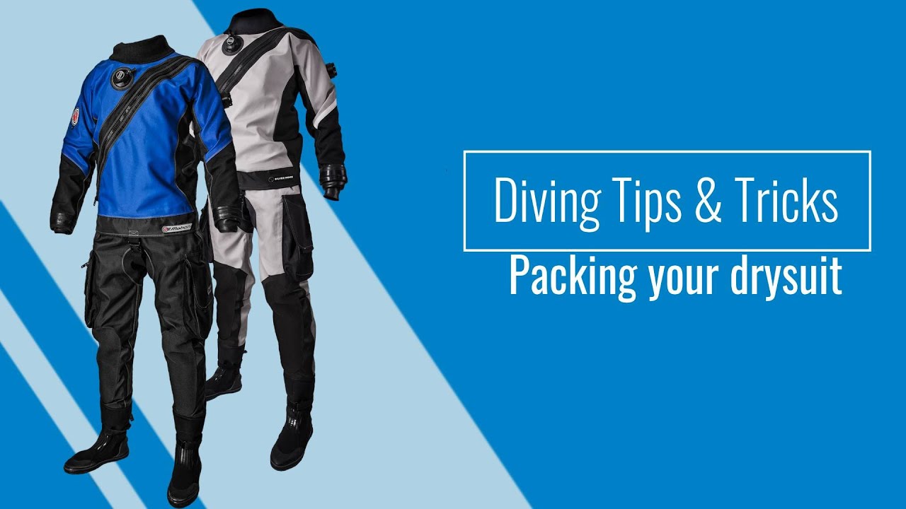 How to pack your drysuit without damaging it