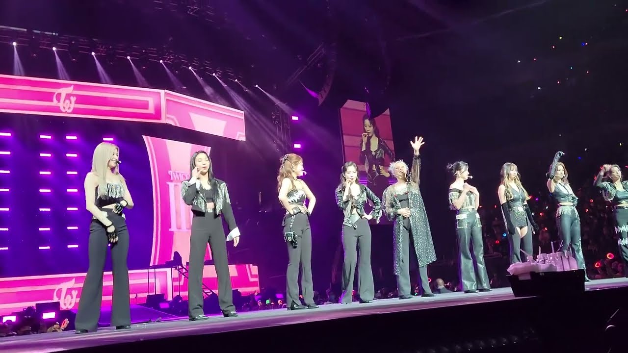 [FANCAM] 220227 트와이스 (TWICE) Concert 4th World Tour III New York UBS Arena 2nd Speech