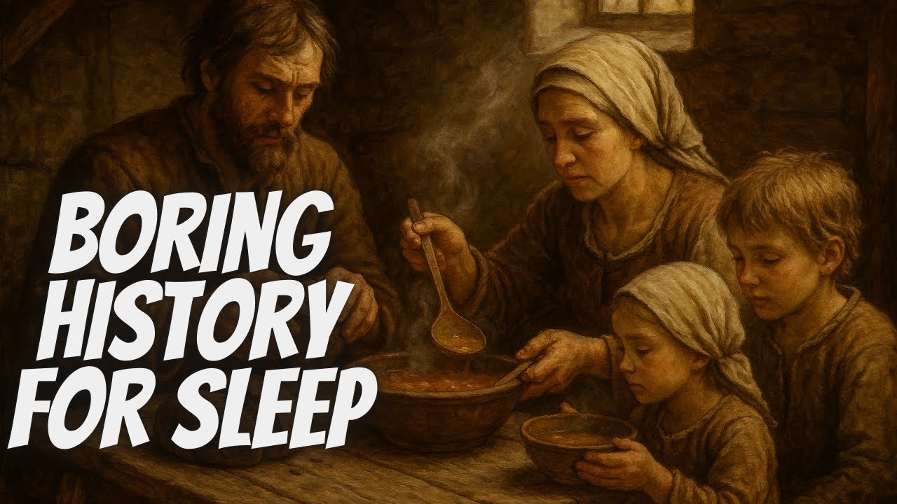A Medieval Family's Life, Structure, Roles & Traditions | Boring History for Sleep