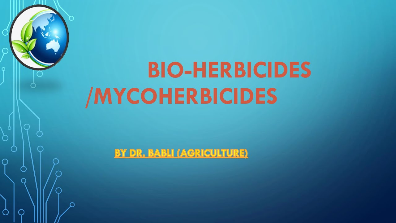 Bioherbicides# Mycoherbicides #application in Agriculture #MCQ