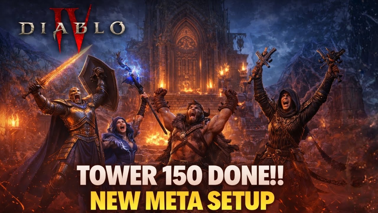 FIRST TOWER 150 CLEAR - NEW META Paladin SETUP