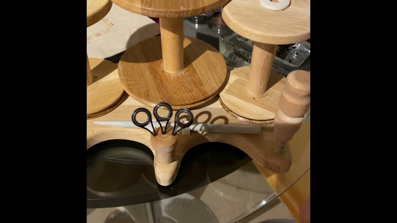 Spinnrad Aurora - Handmade - Selbstgebautes Spinnrad - Spinning Wheel DYE