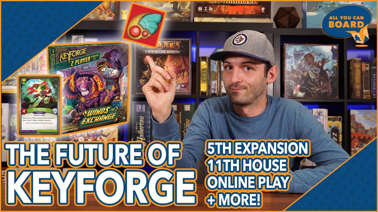 The Future of KEYFORGE | New Set, 11th House, New Card Reveal, Online Play, & Broken Algorithm