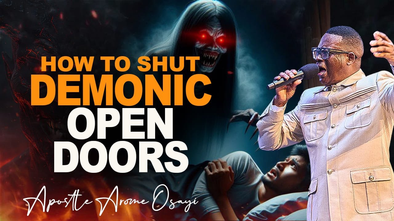 How to shut the demonic doors #apostlearomeosayi #rcnglobal #demonic #prayer #viralvideo #spritual