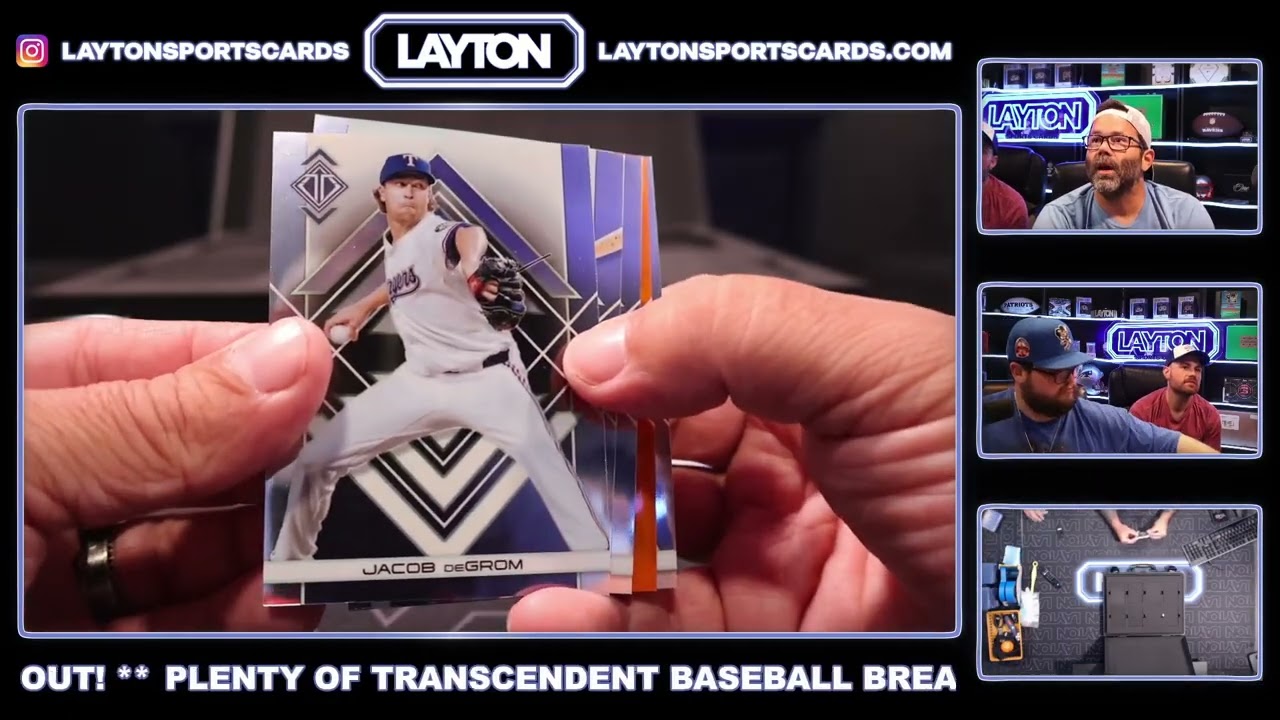СУПЕР! Распаковка коллекционной бейсбольной коллекции Topps Transcendent Collection 2025, выпуск №2.