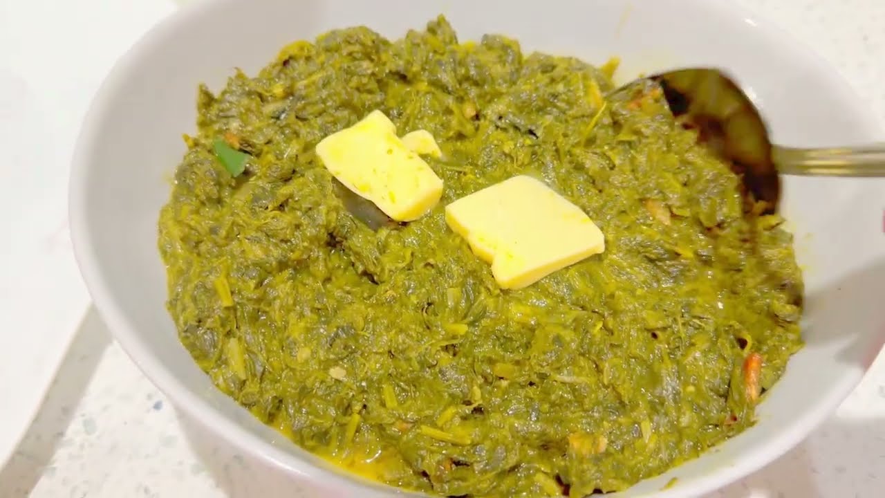 Punjabi saag recipe / Spanish recipe 