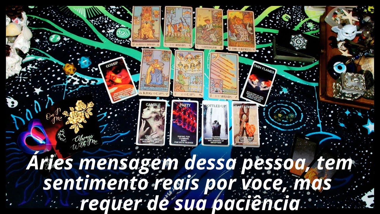 Áries 2°dec mensagem dessa pessoa, tem sentimento reais por voce, mas requer de sua paciência