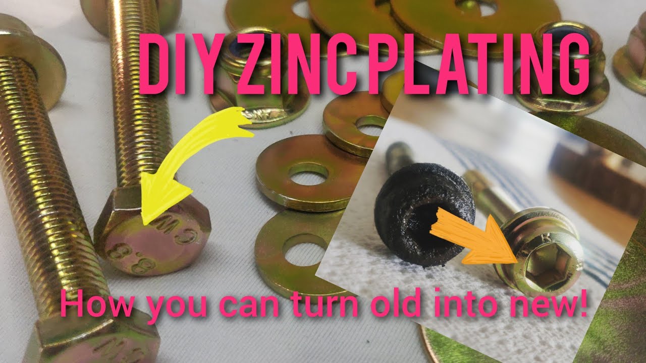 DIY Zinc Electroplating - how to guide (Classic-Plating.co.uk / ePlating kit)