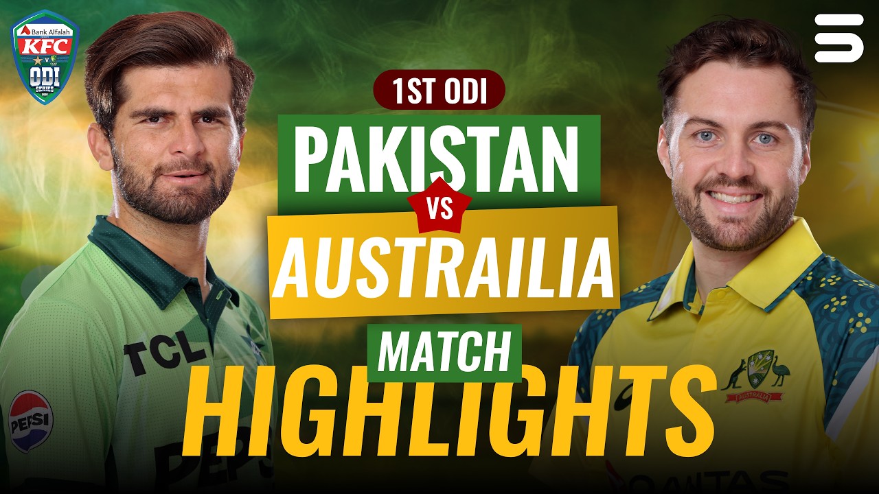 Short Match Highlights | Pakistan vs Australia | 1st OD | ODI Series 2026 | PCB | M9J1H