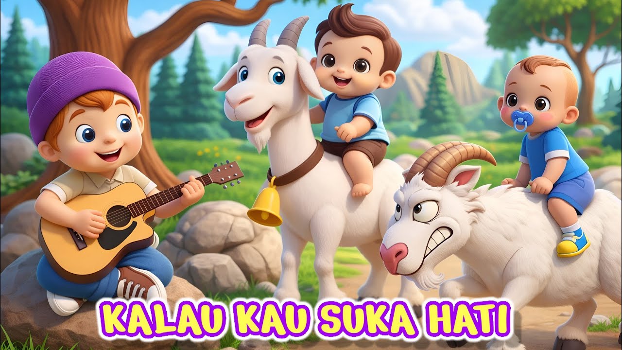 KALAU KAU SUKA HATI | LAGU ANAK ANAK | LAGU ANAK TREND 