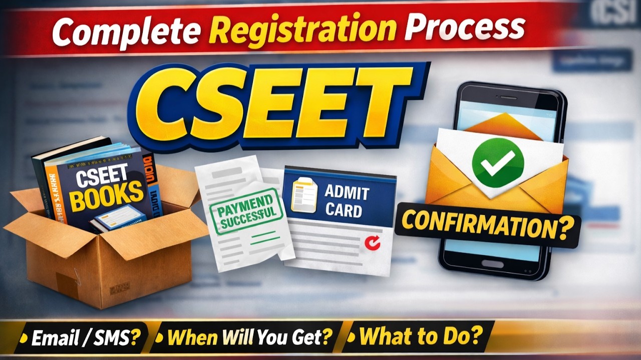 CSEET Registration 2026 Complete Guide 🚀 | Step-by-Step Form Filling + Mistakes to Avoid