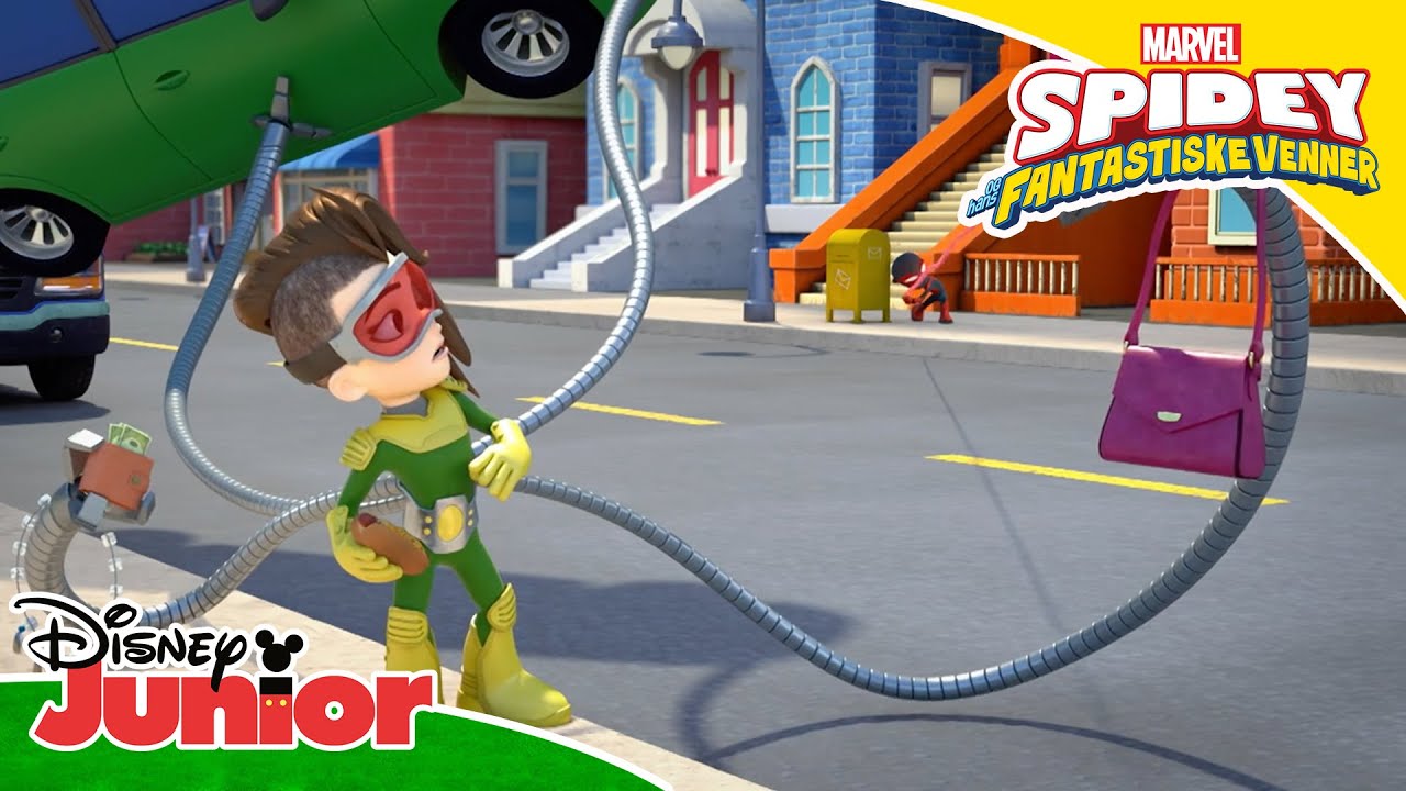 Byen sover | Spidey og hans fantastiske venner | Disney Junior Norge