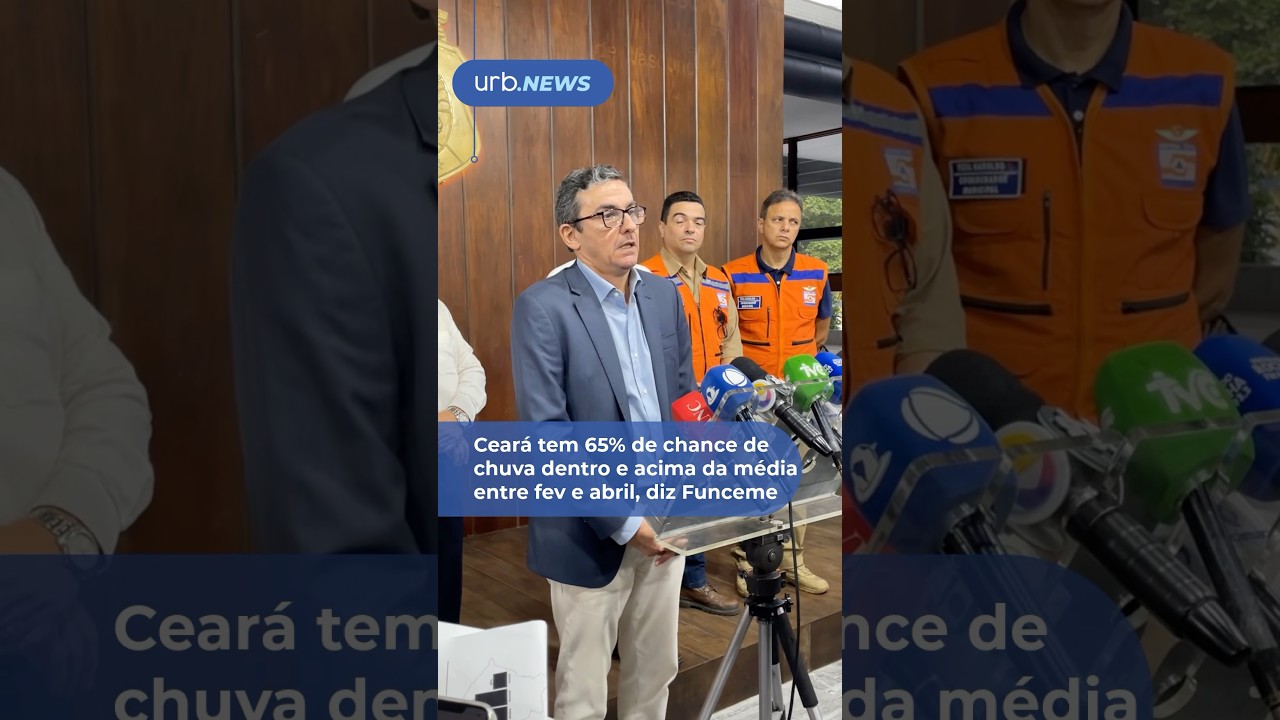 Ceará tem 65% de chance de chuva dentro e acima da média entre fev e abril, diz Funceme