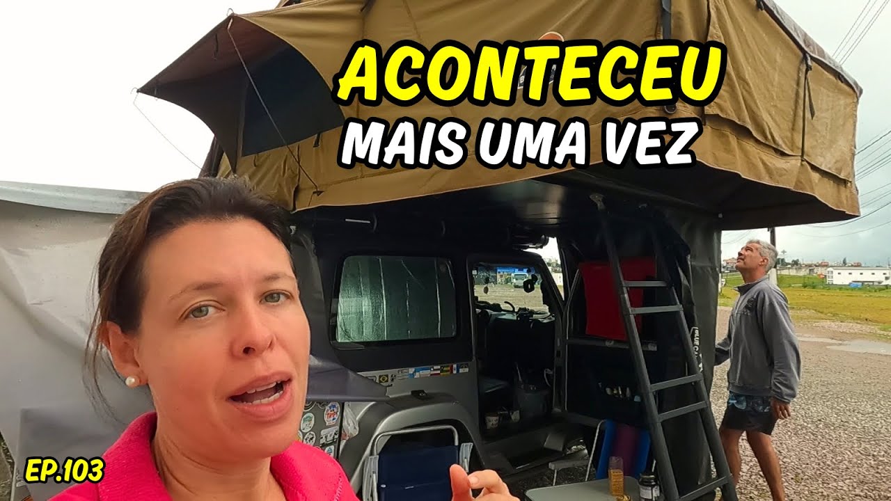 A VIDA DO VIAJANTE DE BARRACA DE TETO É UMA AVENTURA ATRÁS DA OUTRA | Ep103