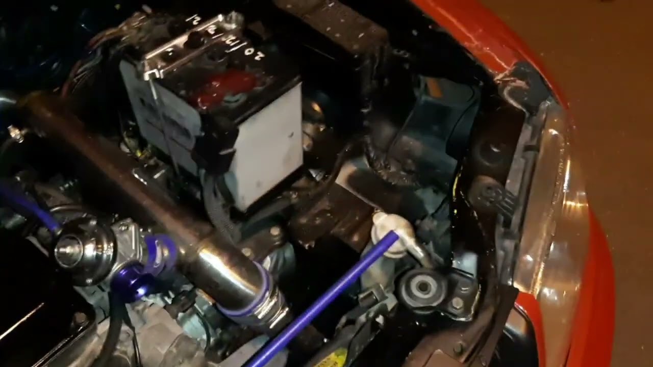 Proton waja 4g18 bolt on turbo