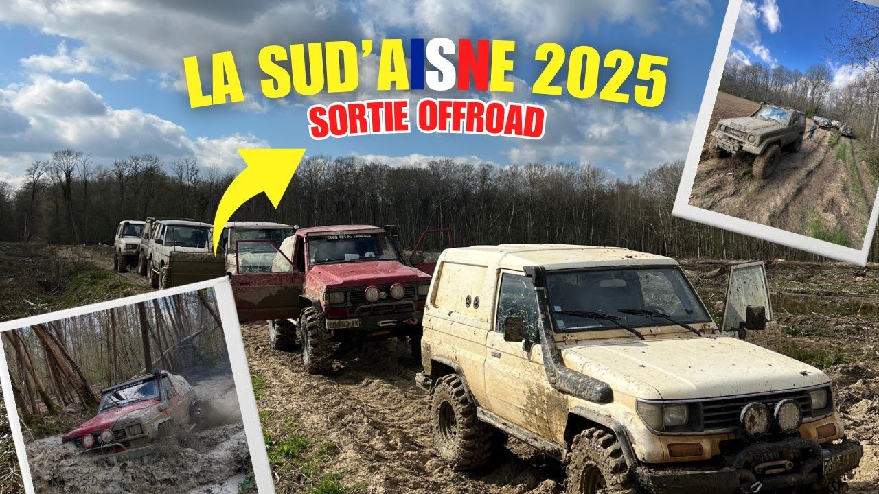 La Sud'Aisne 2025 - LJ70 M57, Patrol CST 40, Range V8