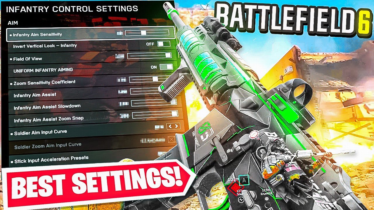 The *BEST MnK* Battlefield 6 Full Settings Walkthrough (Graphics, MnK & More)