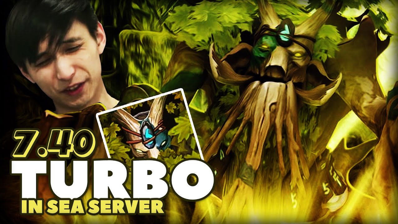 TRYING 7.40 TREANT IN TURBO🚨SEA SERVER ALERT🚨(SingSing Dota 2 Highlights #2382)