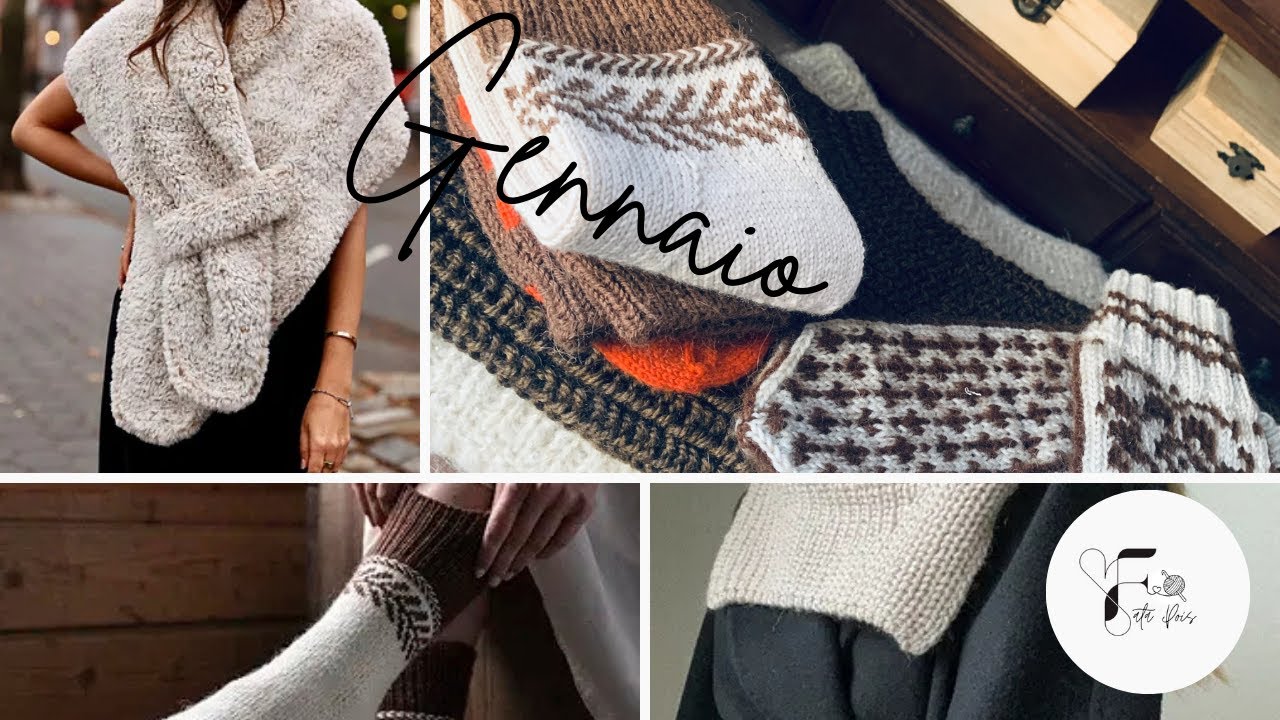 Episodio 9/Knitting Finished Objects | Progetti finiti di gennaio e Concorso pattern Alice Jacket