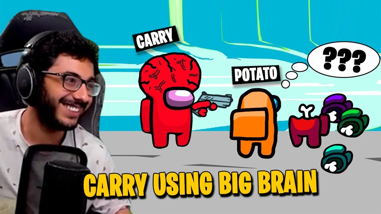 Carry Big Brain imposter Among Us | Carry Highlight