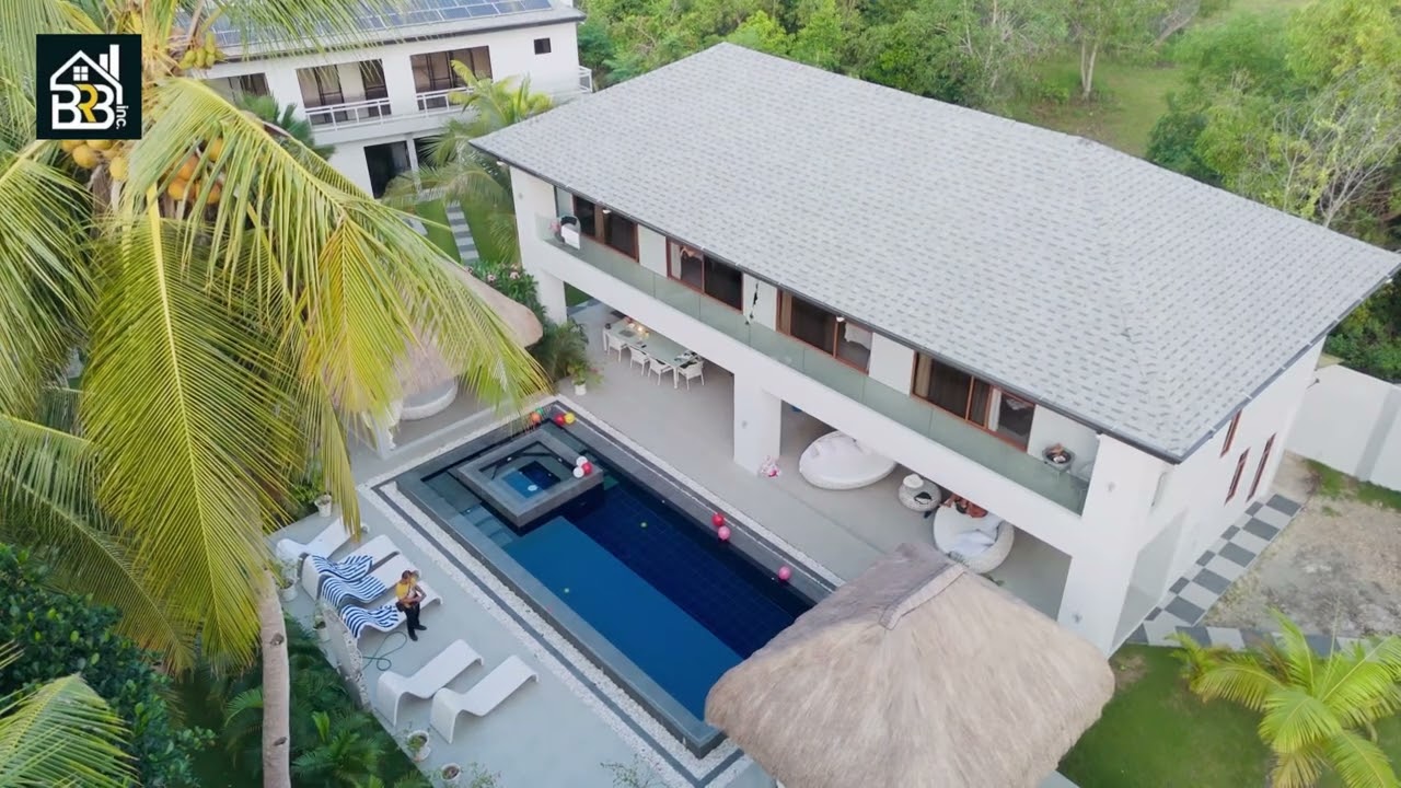 House and Lot Villa for SALE | 4BR | 1357 Sqm | Panglao island of Bohol Philippines | Price 34M