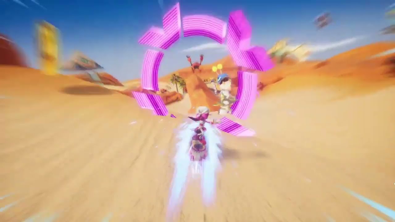 New Gameplay: Wave in Sand Road and Storm in Mystic Jungle | Sonic Racing: CrossWorlds