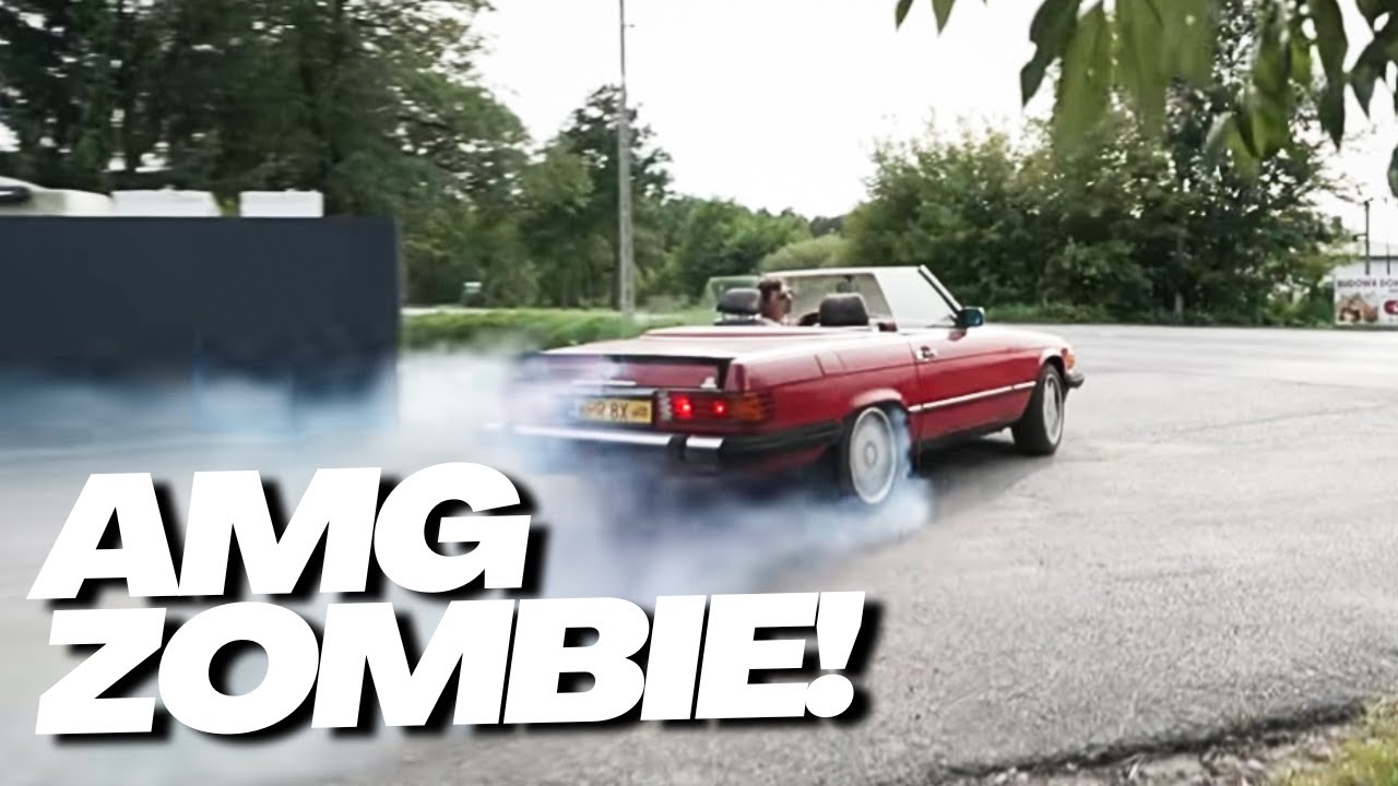 WSKRZESILIŚMY NASZE ZOMBIE! 😱 | Mercedes R107 55 AMG