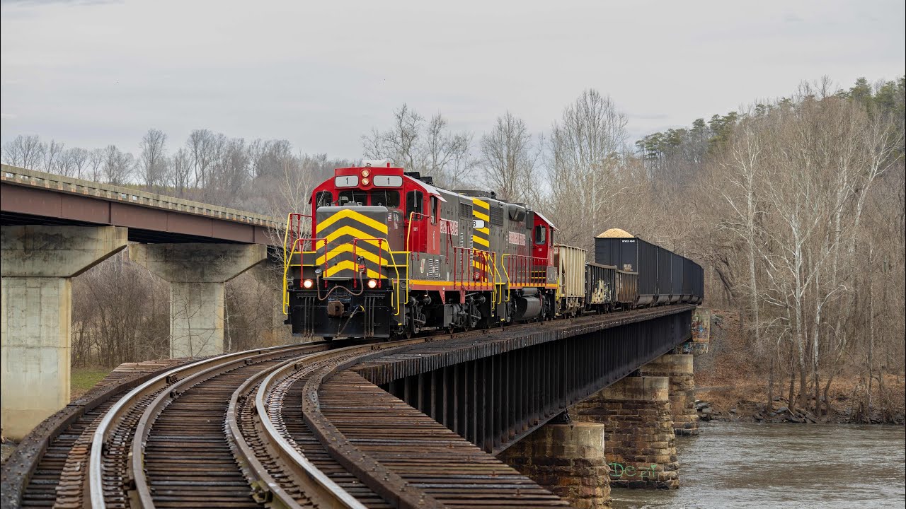 Chasing Buckingham Branch from Dillwyn to Strathmore 1/3/2023