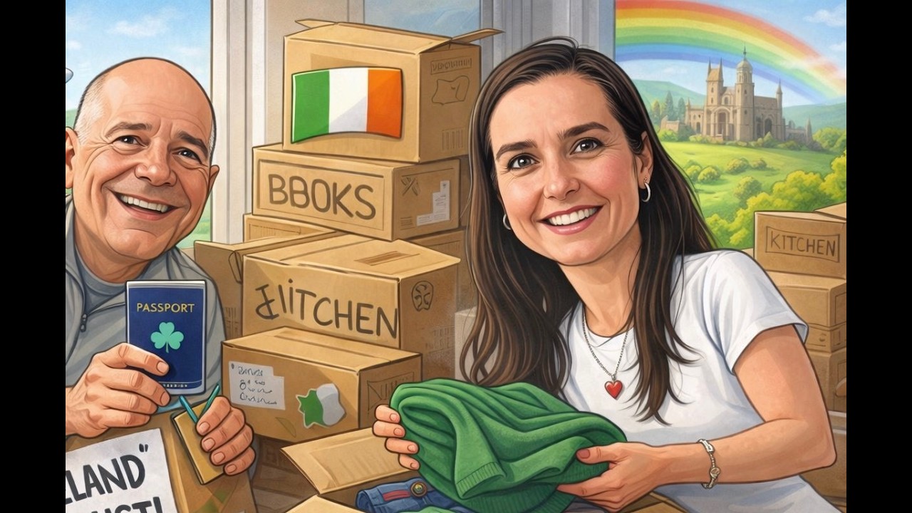 PACKED AND SHIPPED! #movingabroad #expats #ireland #packing #dublin #relocation #relocateabroad