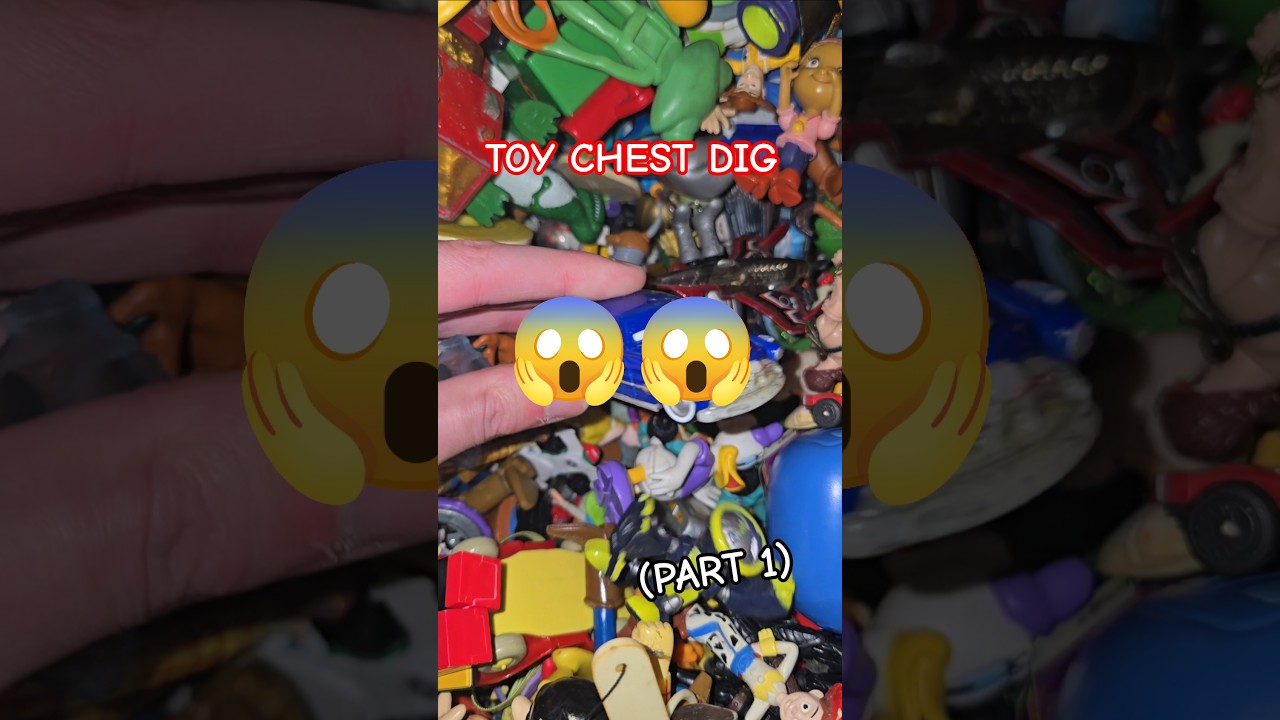 toy chest dig (Part 1) #toys #asmr #nostalgia