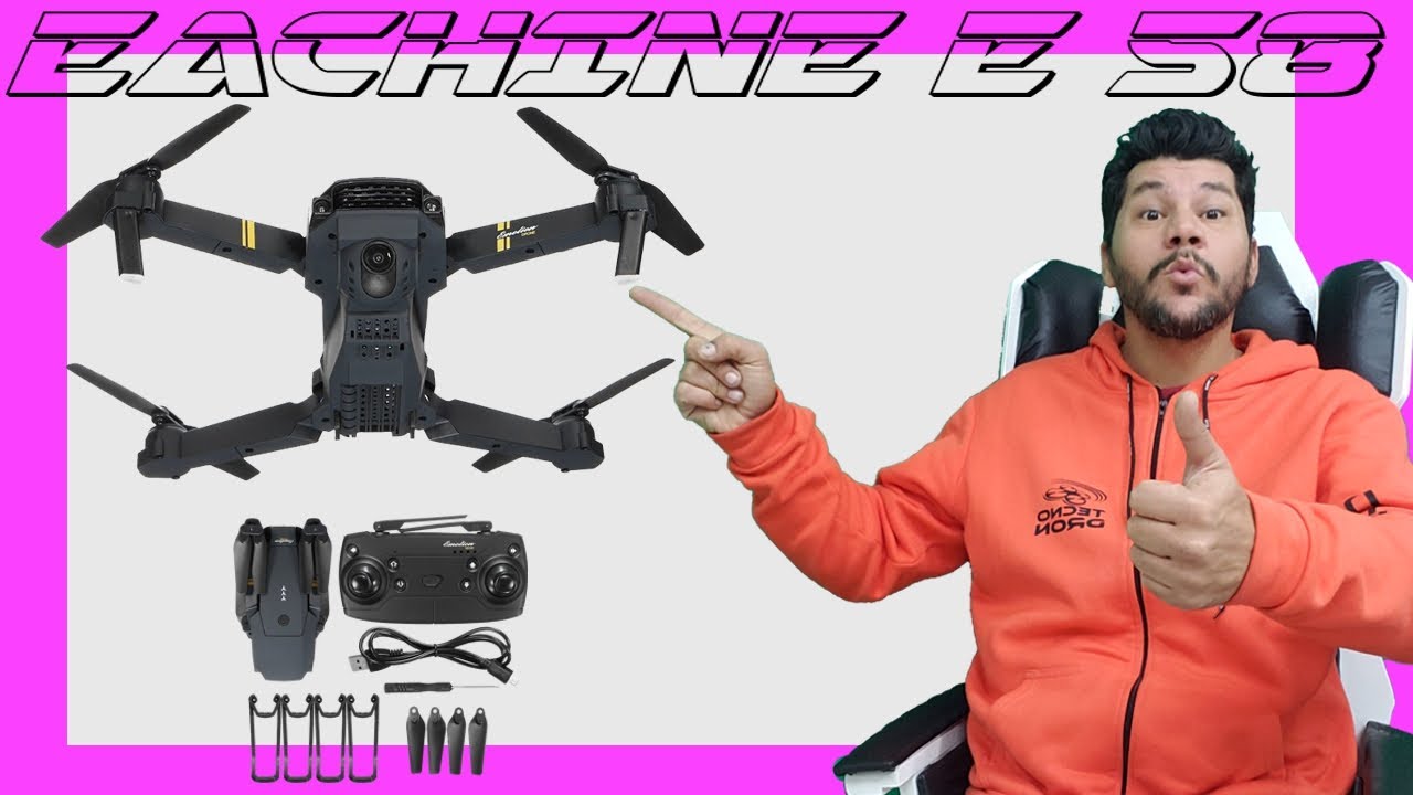 NO ME ESPERABA ESTE DRONE!: Análisis del Eachine E58, DRON barato en español clon DJI mavic