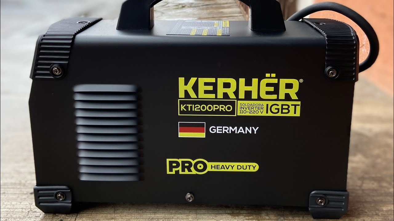 Soldamos Acero Inoxidable con la Soldadora Inversora Kerhër KTI200 PRO