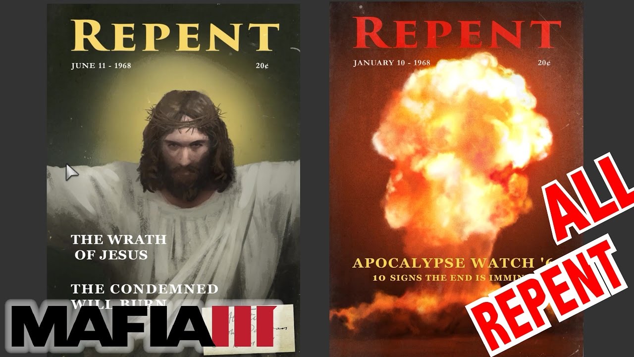 MAFIA III: All REPENT Magazines / Magazine Repent Location / Position