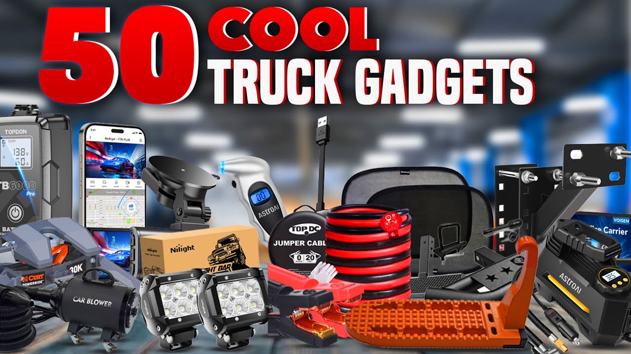50 Cool Pickup Truck Gadgets on Amazon You Didn&rsquo;t Know You Needed!