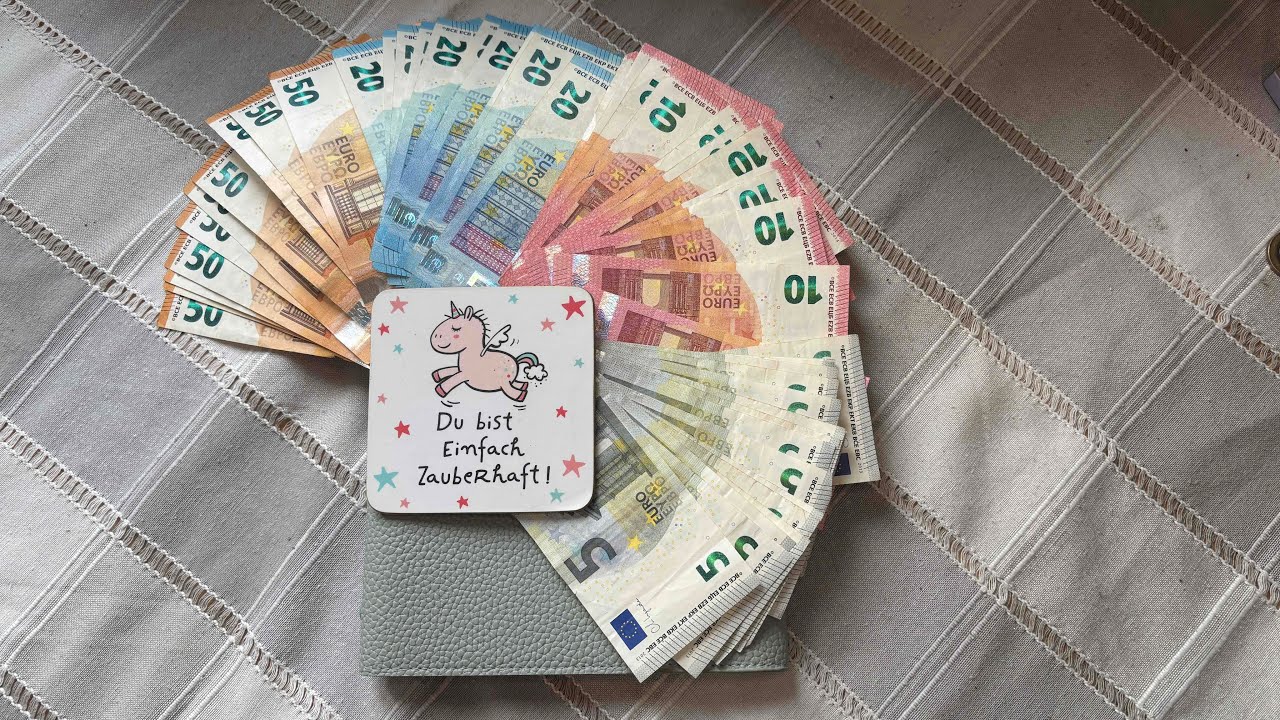 🤗ich bin zurück 🤗 November 25 planen und Cashstuffing 🤗