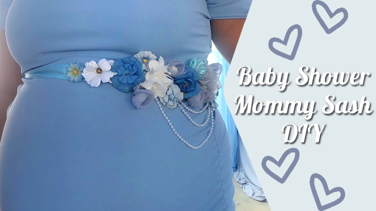 Baby Shower Mommy Sash | Baby Shower DIY