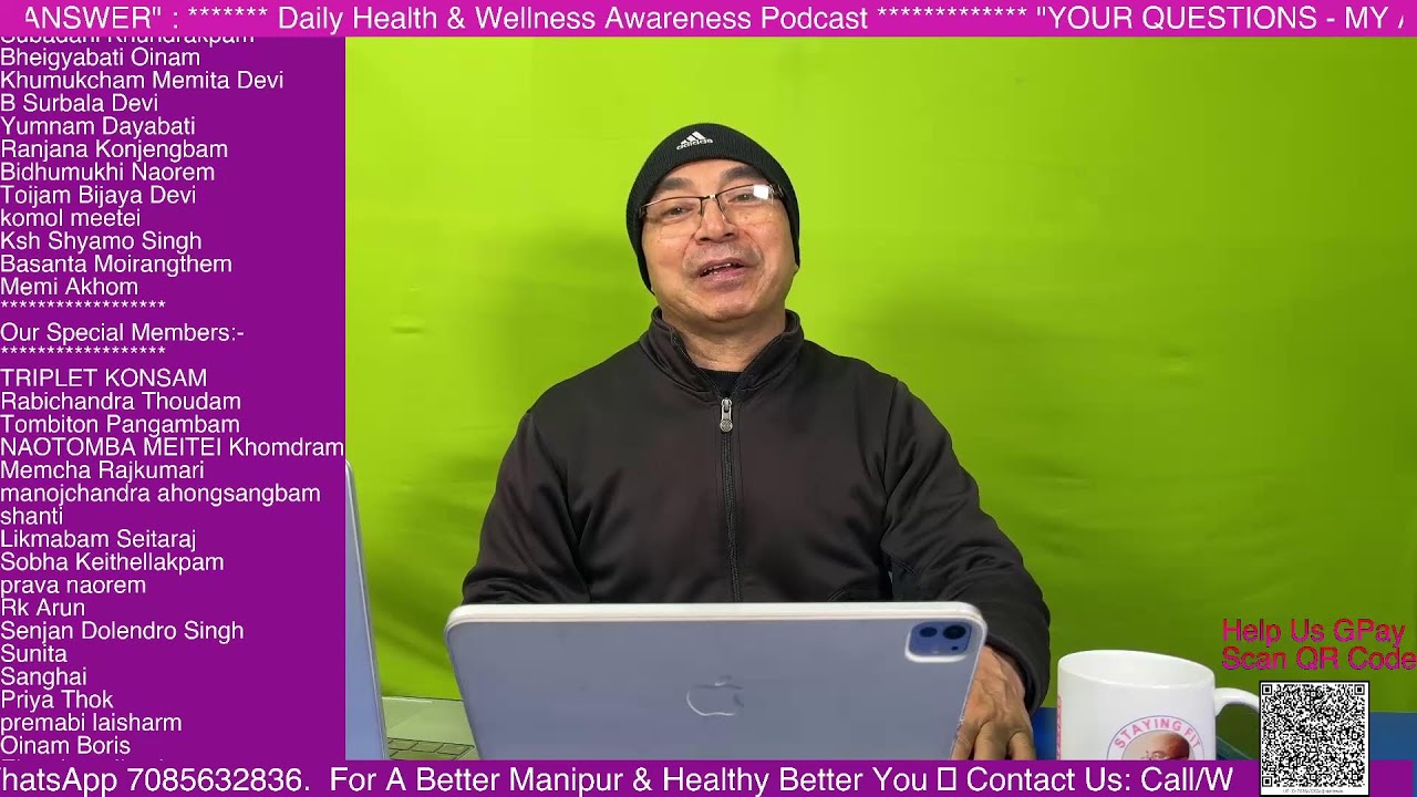 Your Questions - My Answer: 06-March-2026: Daily Health & Wellness Awareness Podcast
