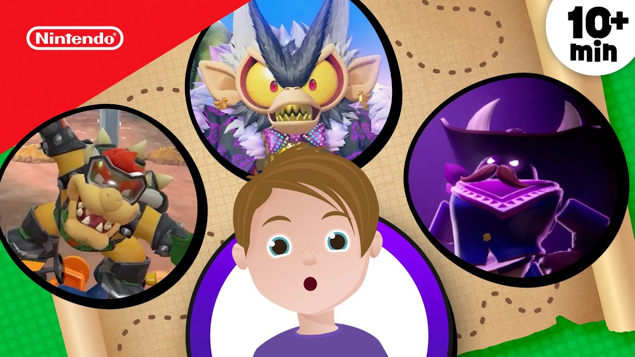 Nintendo Villains & Enemies Scavenger Hunt For Kids 😈 Ep 2 | PlayNintendo