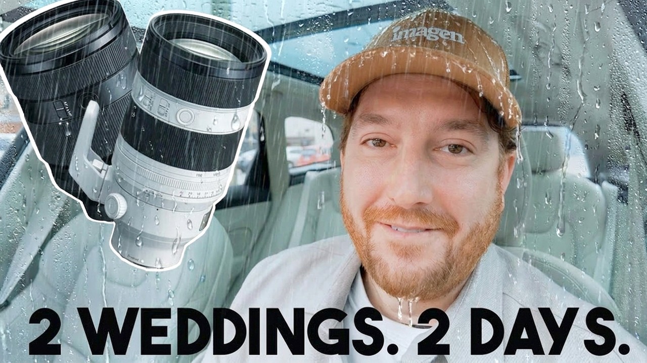 2 Weddings, 2 Days, 2 Lenses. Rainy Behind the Scenes Wedding Photography and Hybrid Sony A7V